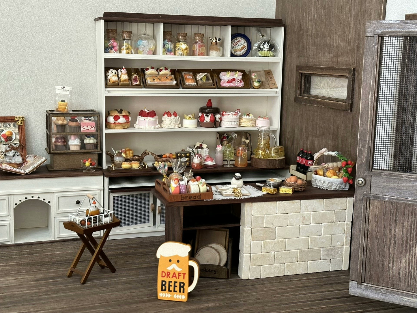 Muebles en miniatura, juego de juguetes en miniatura, accesorios para casa de muñecas a escala 1:12