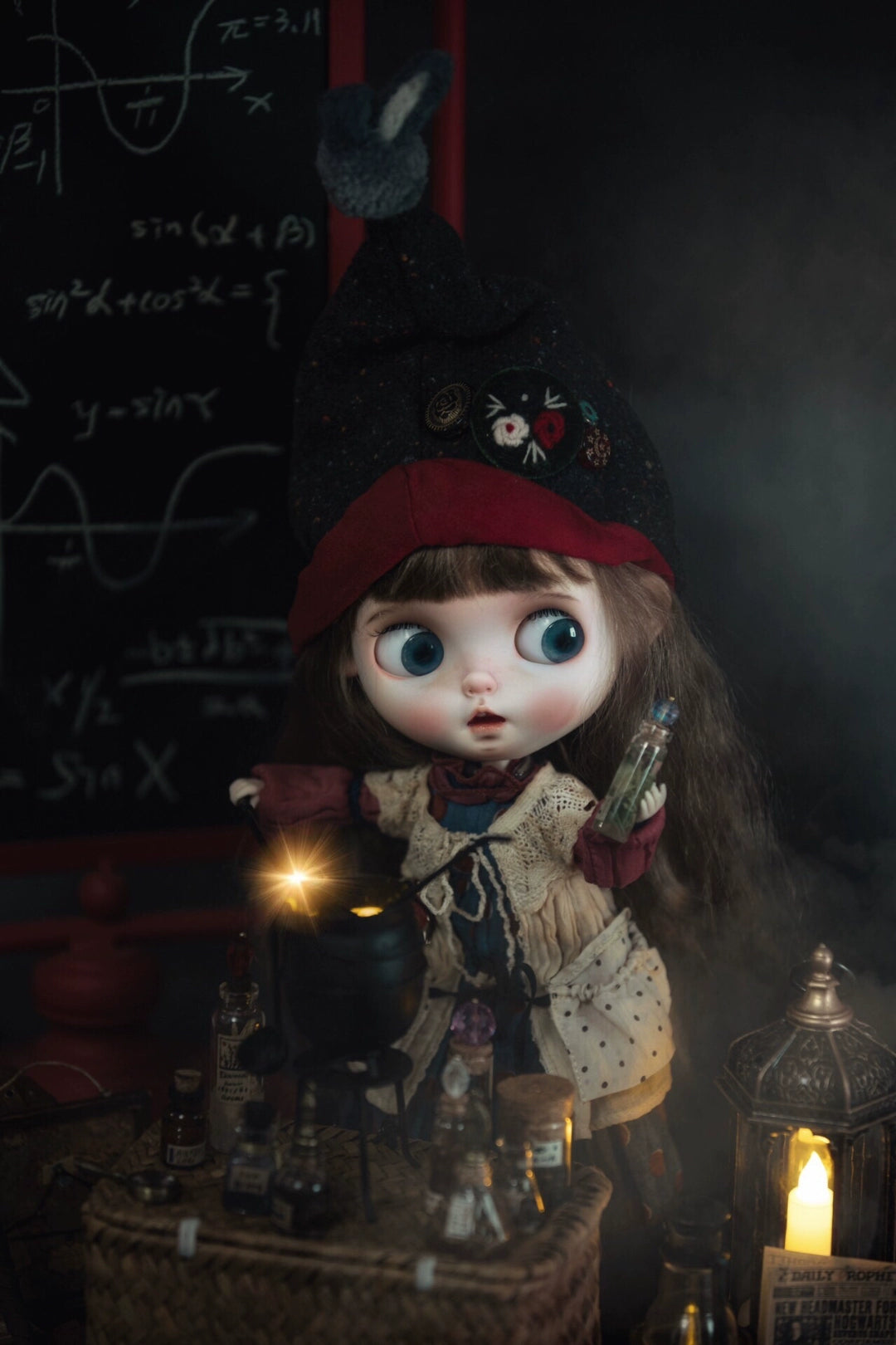 1:6 Scale Blythe BJD Harry Potter Scene Miniature Dollhouse Furniture