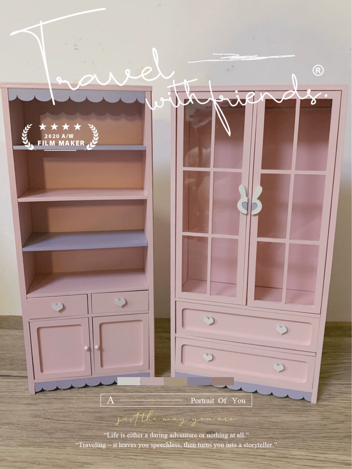 1:12 Scale Miniature Dollhouse Furniture Wooden Cabinet Bookshelf Display Shelf For Living Room