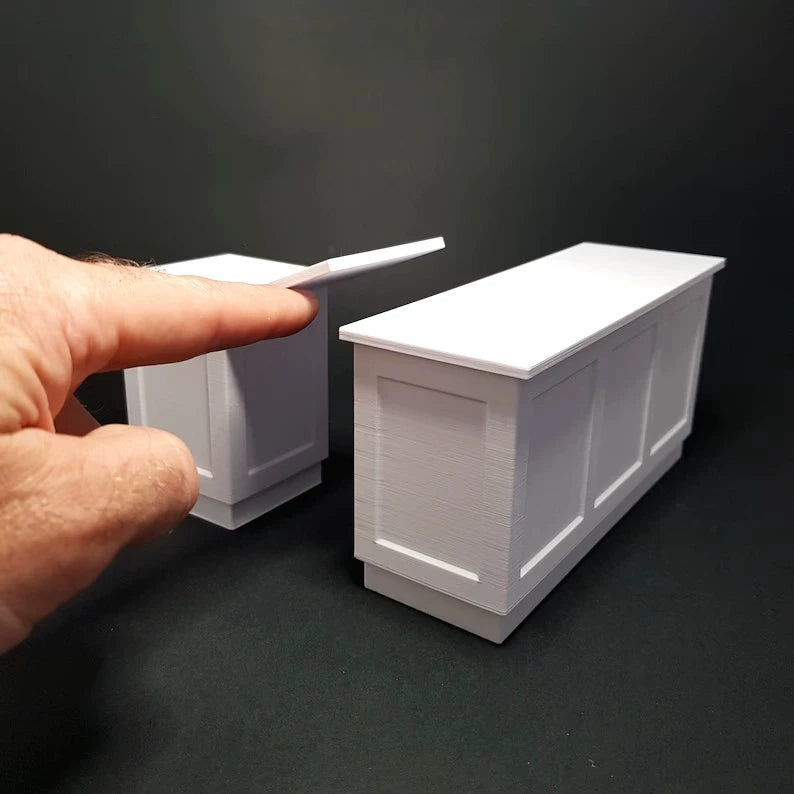 1:12 Scale Miniature Dollhouse Shop Counter Miniature Furniture