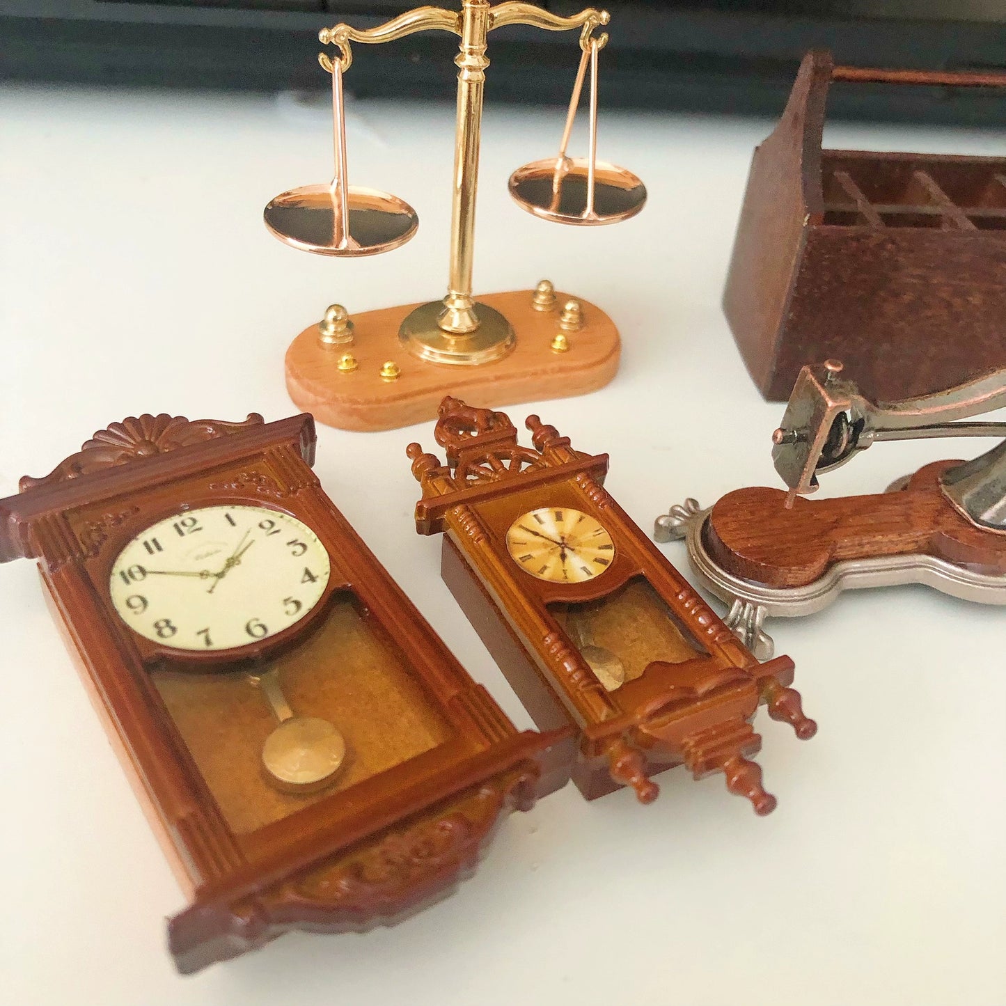 1:12 Scale Vintage Miniature Dollhouse Furniture Set For Blythe BJD Photography Props And Accessories
