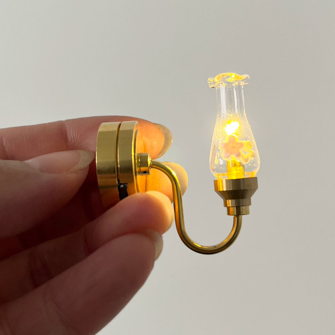 1:6 Scale 1:12 Scale Miniature Wall Light Set Dollhouse Decor BJD Doll Accessories Cotton Plush Toy Atmosphere Fridge Magnet