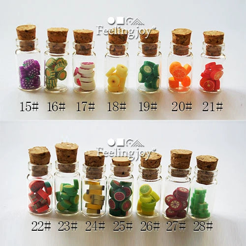 1:12 Scale Miniature Dollhouse Furniture Accessories DIY Glass Jars Fruit Cans Storage Bottles