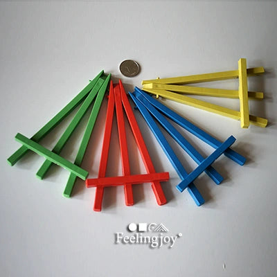 Accessoires pour poupées BJD à l'échelle 1:6, meubles miniatures pour maison de poupée à l'échelle 1:12, chevalet coloré