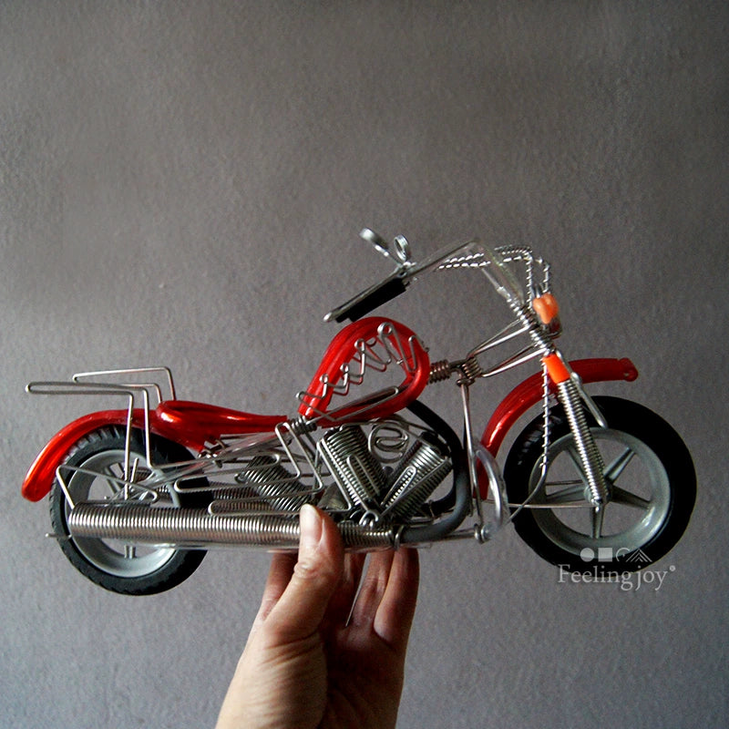 Moto miniature en métal à l'échelle 1:6 pour poupées BJD, figurines Blythe et accessoires de bricolage