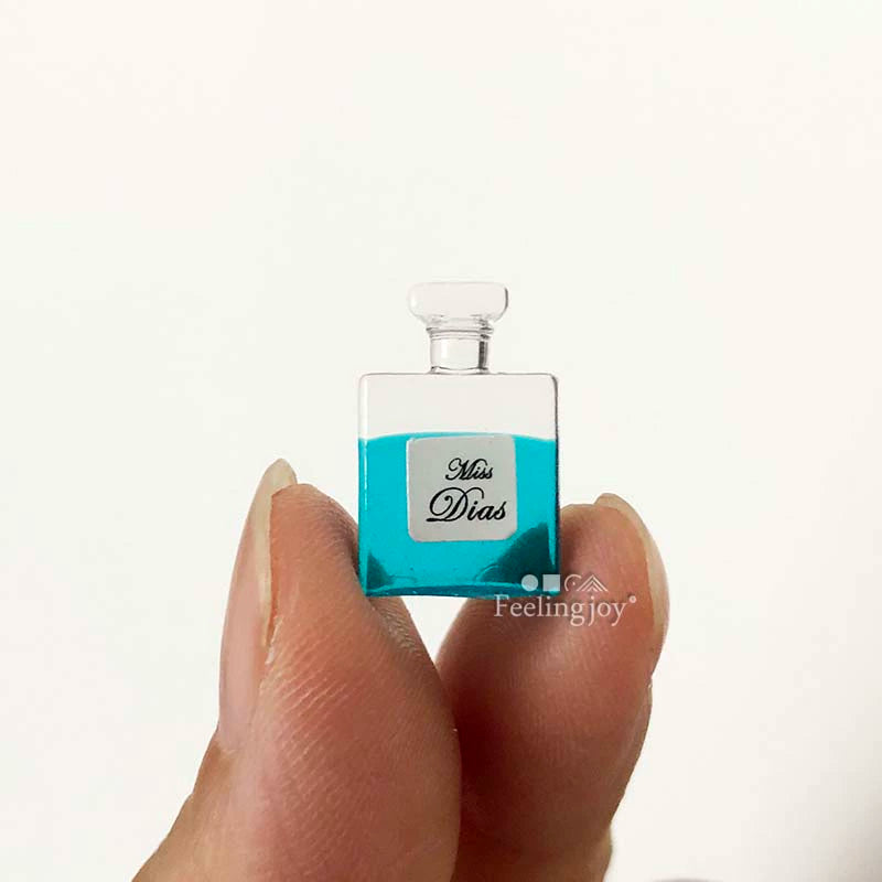 Botella de perfume de una sola cara para muñecas BJD (escala 1:12 y escala 1:6)