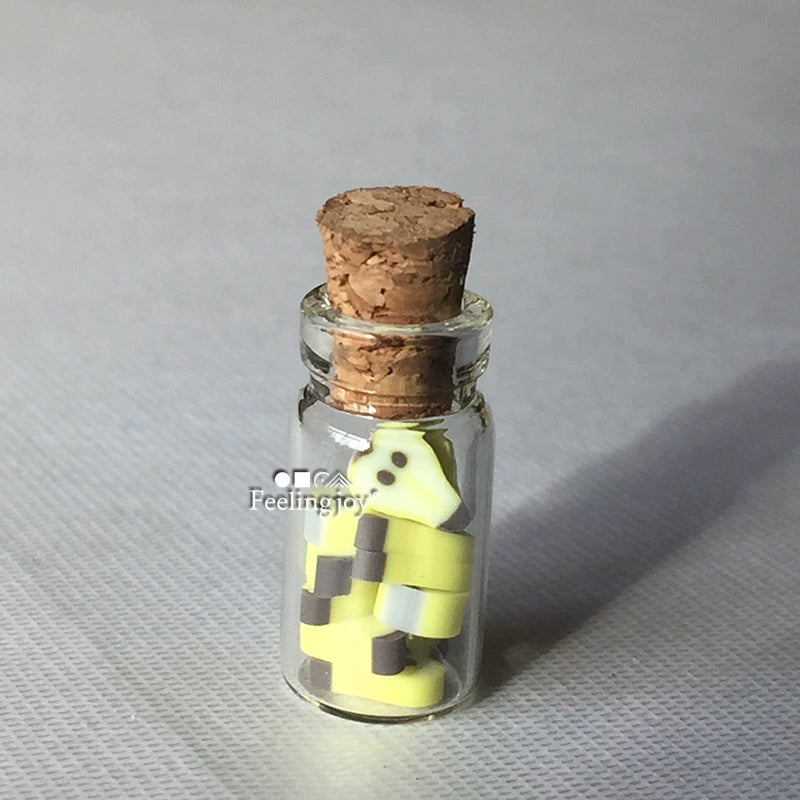 1:12 Scale Miniature Dollhouse Furniture Accessories DIY Glass Jars Fruit Cans Storage Bottles