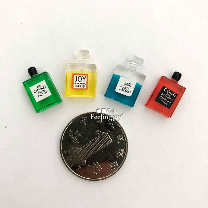 Botella de perfume de una sola cara para muñecas BJD (escala 1:12 y escala 1:6)