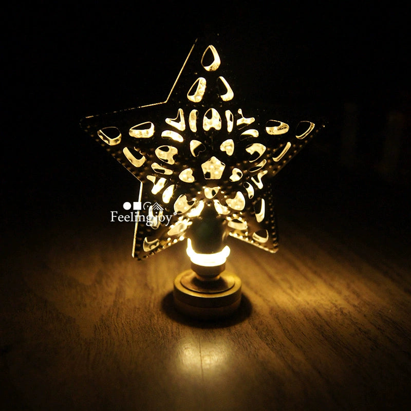Accesorios para muñecas BJD a escala 1:12, luces LED de metal en miniatura, accesorios de fotografía