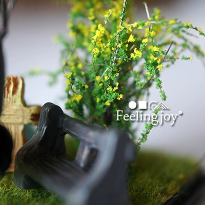 Boîte de présentation miniature Love Story à l'échelle 1:12, cadeau de Noël ou d'anniversaire, paysage miniature à faire soi-même, scène de maison de poupée