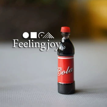 Accessoires pour poupées BJD à l'échelle 1:6, miniatures pour maison de poupée à l'échelle 1:12, accessoires pour modèles, bouteilles de soda, boissons Fanta
