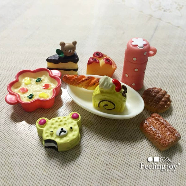 Meubles miniatures pour maison de poupée, accessoires, nourriture, jeu, friandises délicieuses, échelle 1:12