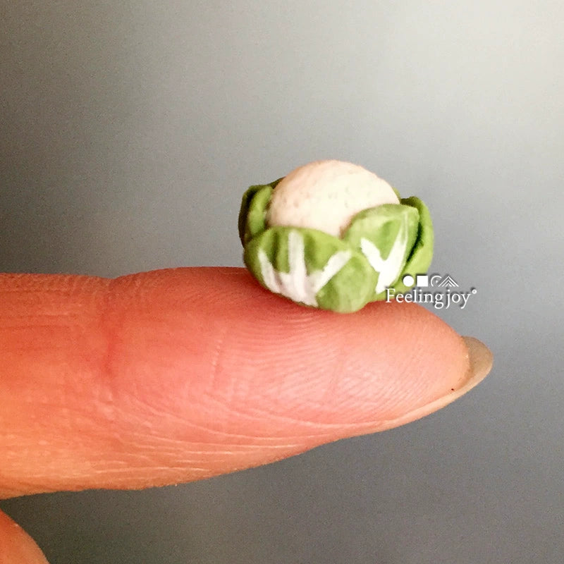 Casa de muñecas en miniatura a escala 1:12, accesorios de escena DIY a escala 1:24, accesorios de modelismo, verduras de arcilla, comida en miniatura