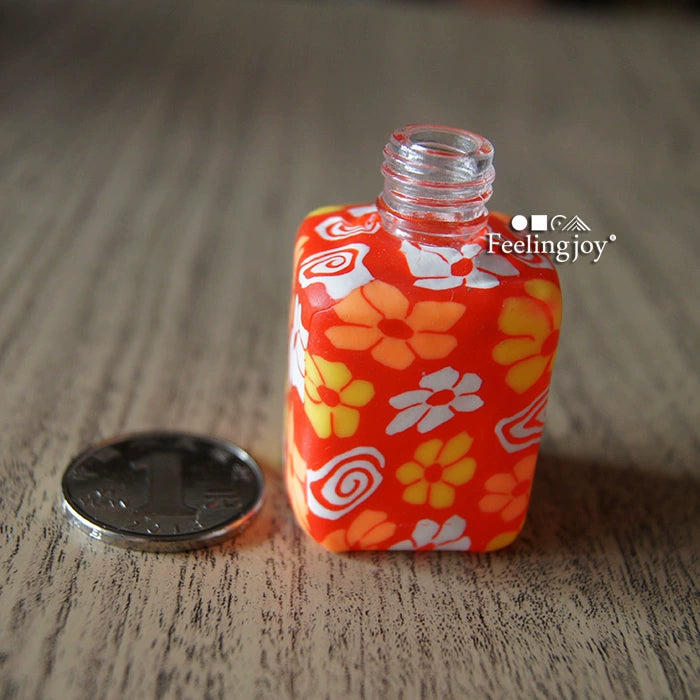 Accessoires pour poupées BJD à l'échelle 1:6, meubles miniatures pour maison de poupée à l'échelle 1:12, vase artistique coloré en forme de cube