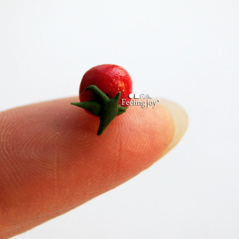 Casa de muñecas en miniatura a escala 1:12, accesorios de escena DIY a escala 1:24, accesorios de modelismo, verduras de arcilla, comida en miniatura