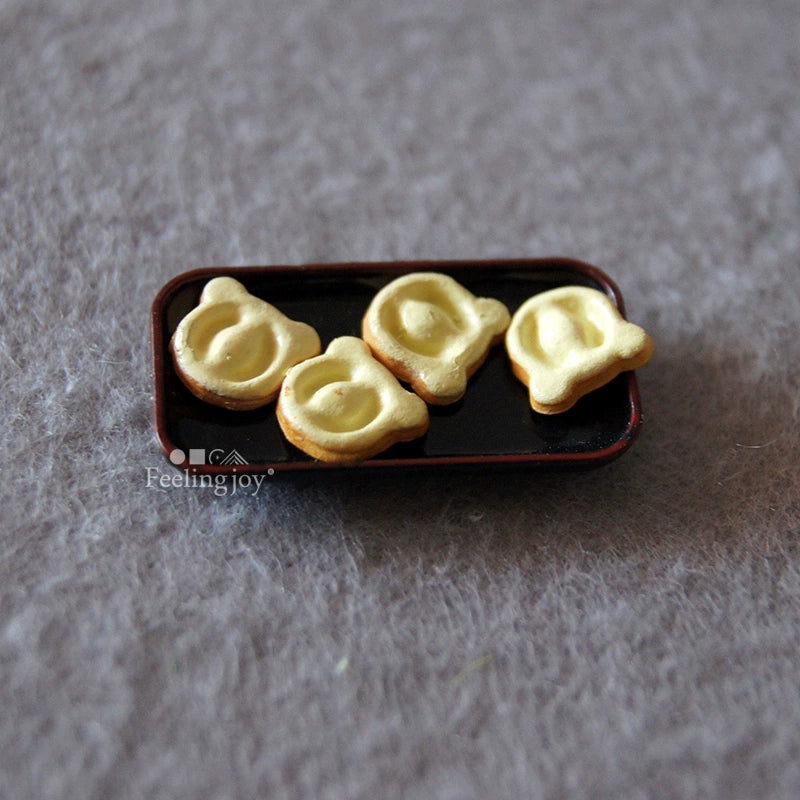 Casa de muñecas en miniatura a escala 1:12, accesorios BJD, platos de comida japonesa, muebles en miniatura, simulación de platos de sushi