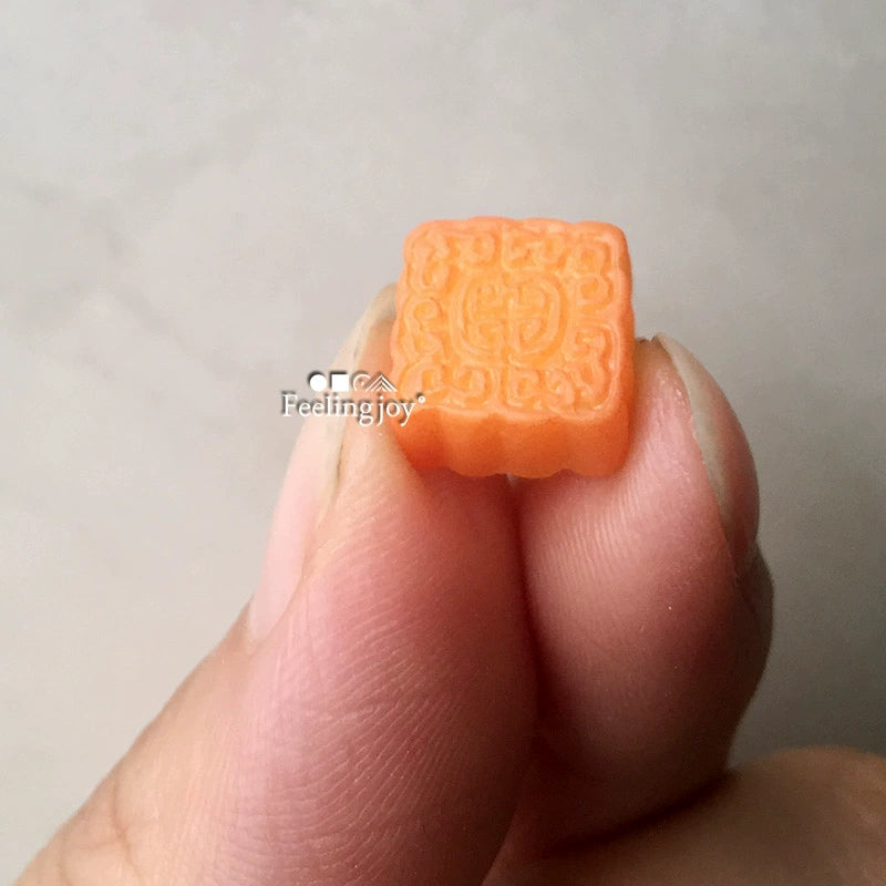 1:12 Scale Miniature Dollhouse Scene Accessory Mooncake Gift Box For Mid Autumn Festival