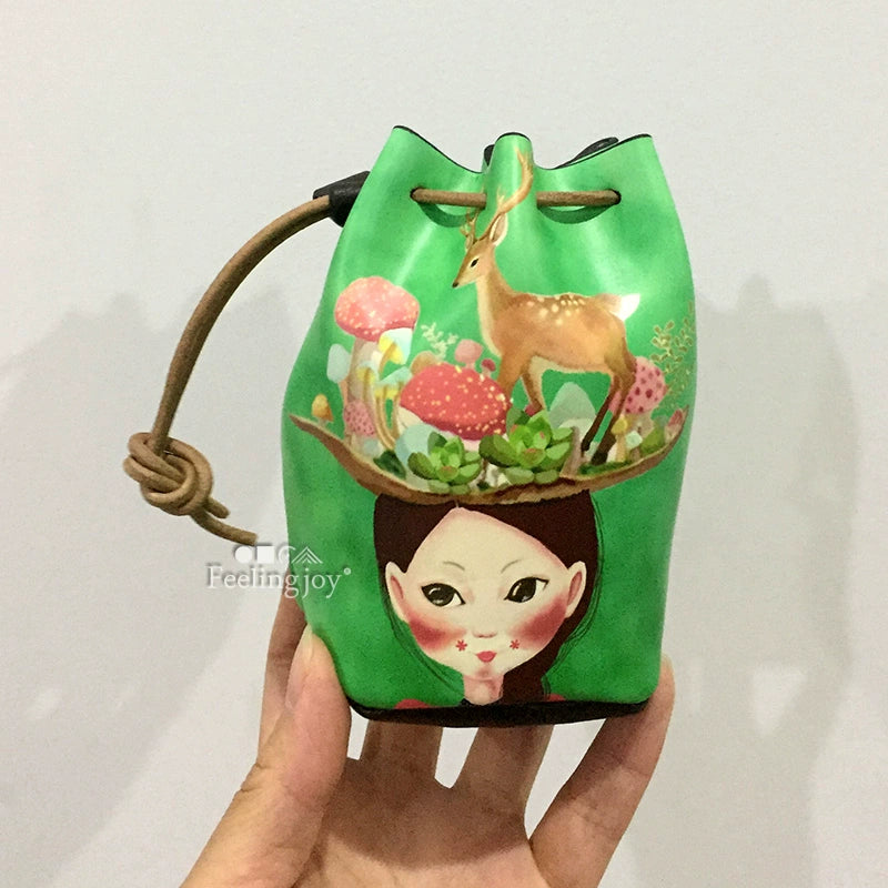 Accesorios en miniatura para muñecas BJD a escala 1:12, cámara, cuaderno, bolsa tipo cubo, caja de picnic