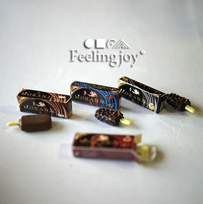 Accessoires miniatures pour maison de poupée à l'échelle 1:12, présentoir à gâteaux en acrylique, modèle de nourriture miniature