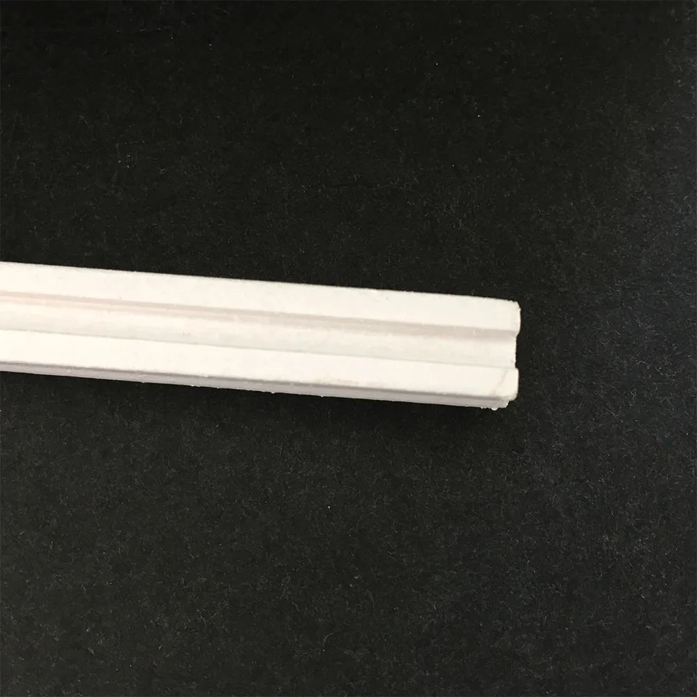 1:12 Scale 12PCS Staircase Accessories Miniature Dollhouse Wood Trim Line Molding White