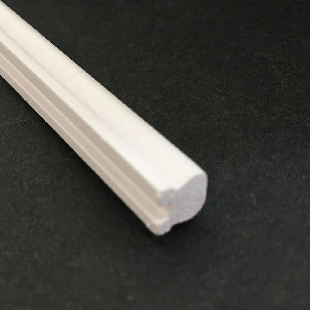 1:12 Scale 12PCS Staircase Accessories Miniature Dollhouse Wood Trim Line Molding White