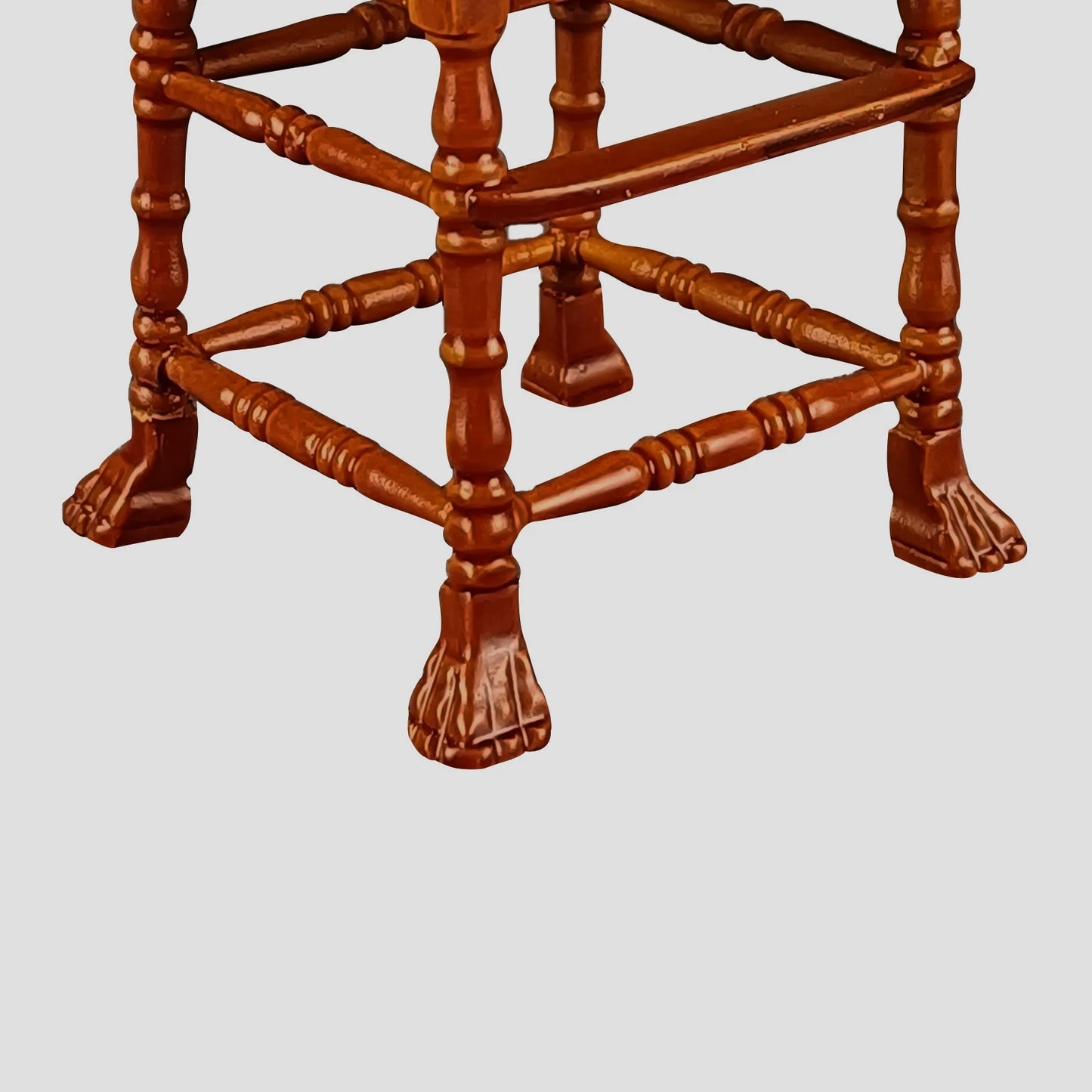 Muebles de casa de muñecas en miniatura a escala 1:12, modelo de silla de bebé de alta calidad