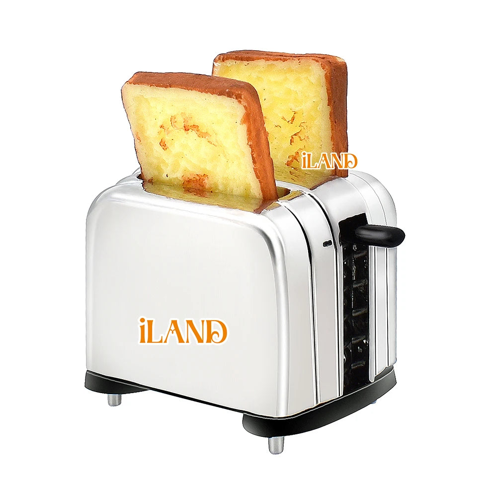 1:12 Scale Miniature Toaster Bread Maker Pretend Play Dollhouse Kitchen Accessories