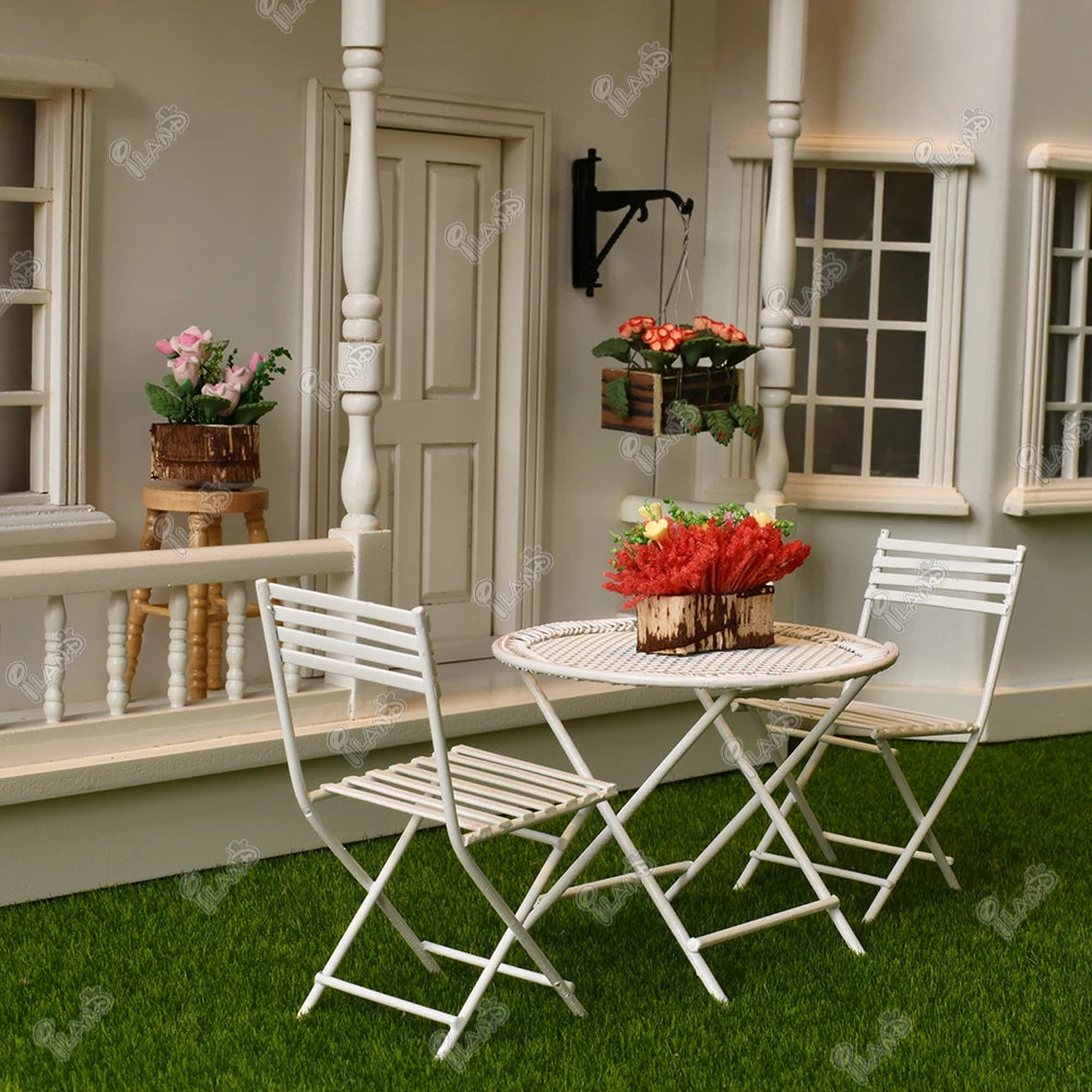 1:12 Scale Miniature Plants And Flowers Dollhouse Accessories Fairy Garden Decor Miniature Dollhouse Furniture