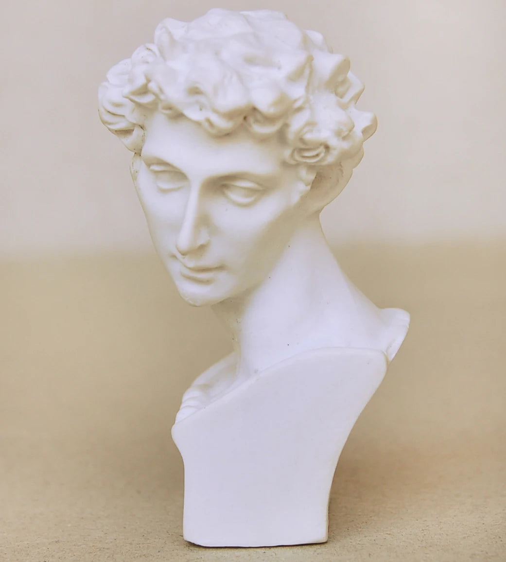 1:12 Scale Resin Sculpture Miniature Dollhouse Accessories For Garden And Living Room Famous Statue