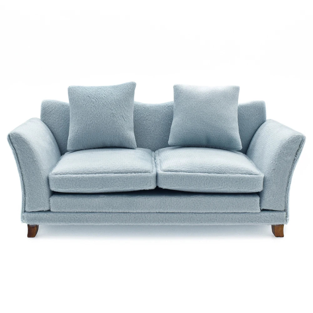 1:12 Scale Modern Miniature Sofa Dollhouse Furniture For Living Room