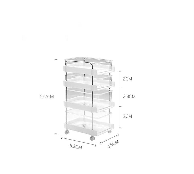 Estante de almacenamiento para carrito de cocina en miniatura a escala 1:6, accesorios para casa de muñecas, decoración de escritorio, BJD, Blythe, GSC
