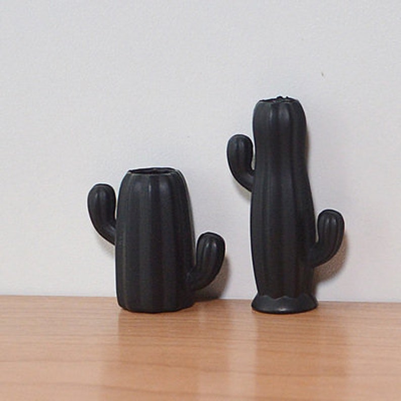 Vase miniature en forme de cactus à l'échelle 1:6, design géométrique, accessoires pour maison de poupée Blythe BJD
