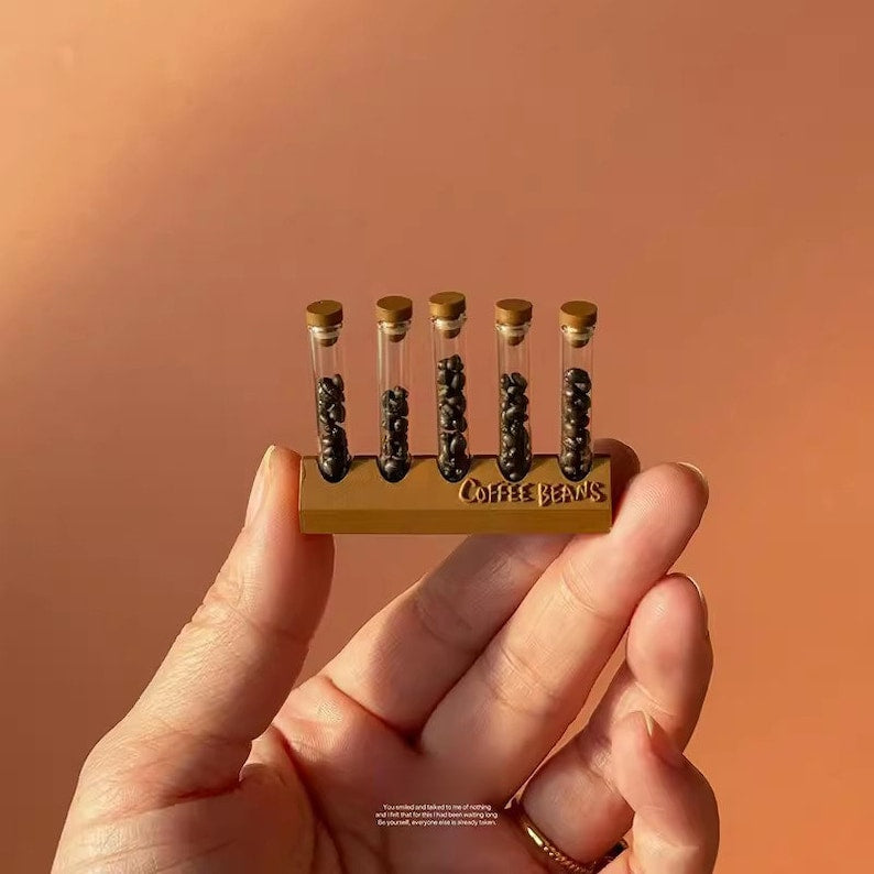 Muebles de cafetería en miniatura a escala 1:6: accesorios para casas de muñecas BJD, Blythe y casas de juego para niños.