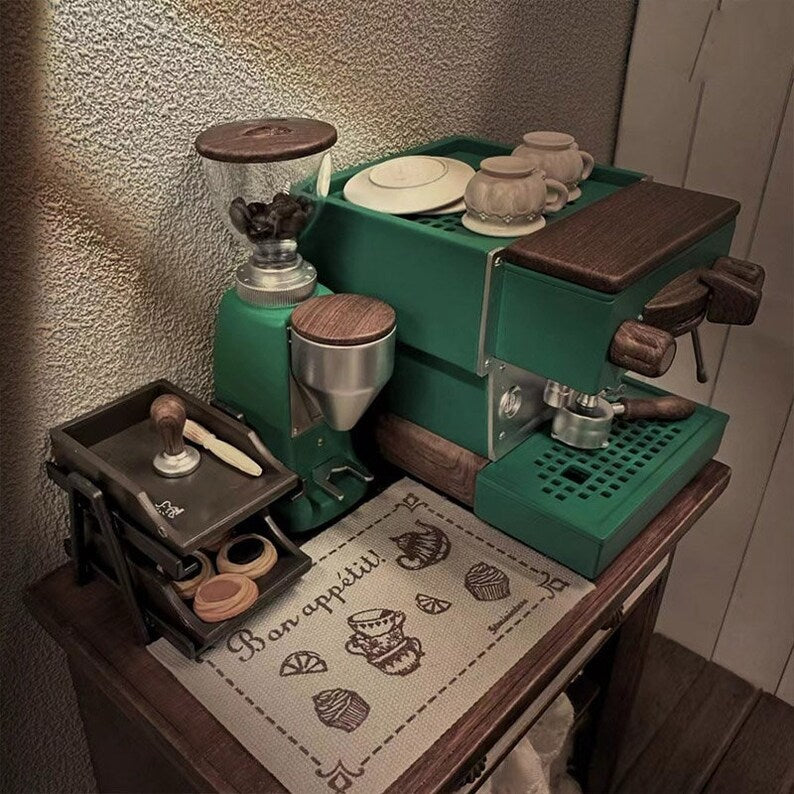 Tapete de cerámica en miniatura a escala 1:6 para mesa, accesorio de cocina para casa de muñecas BJD Blythe