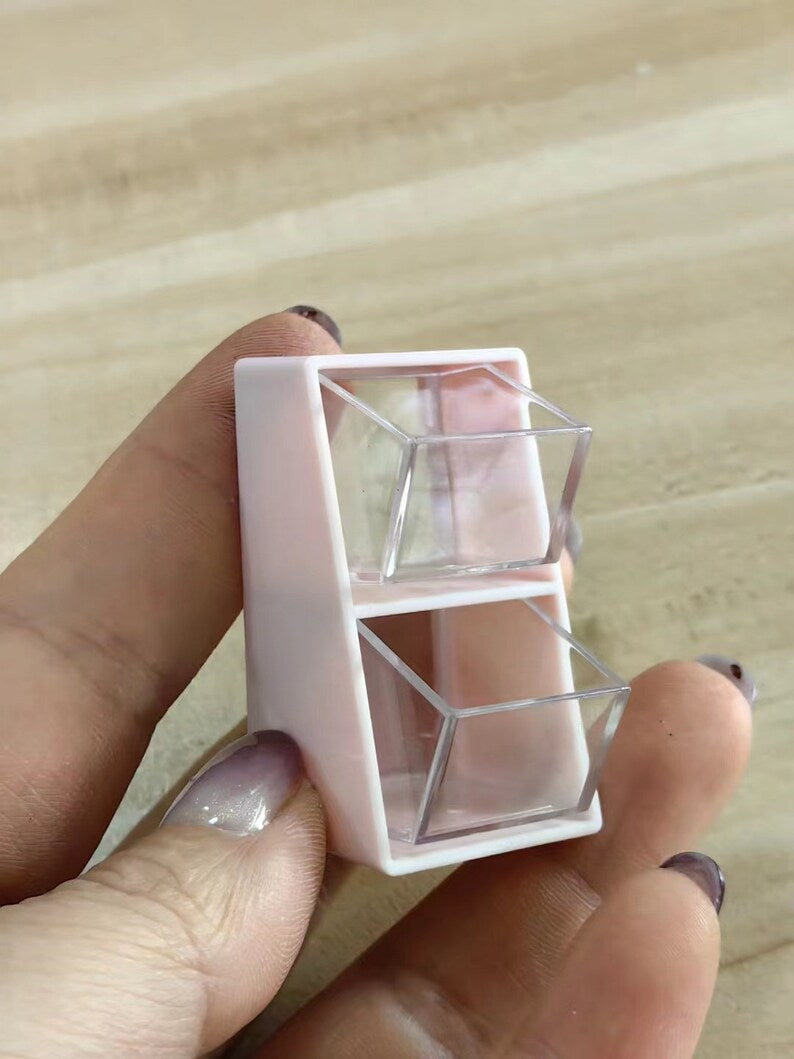 Étagère à café miniature à l'échelle 1:6, accessoire de cuisine pour maison de poupée, modèle de bureau pour BJD Blythe