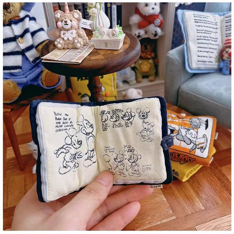 Coussin miniature fait main pour maison de poupée, échelle 1:6, accessoire en tissu réaliste pour projets BJD, Blythe et couture.