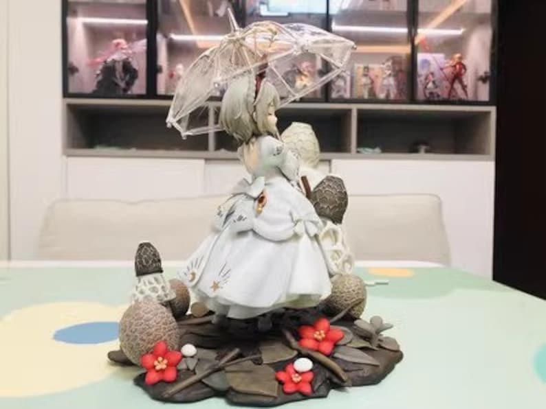 Parapluie miniature de simulation à l'échelle 1:6, modèle 1:12, BJD Blythe GSC, accessoires d'outils imperméables, jouets de maison de poupée miniatures