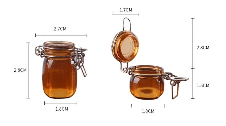 Juego de tarros de almacenamiento sellados en miniatura a escala 1:6, accesorios de cocina para casa de muñecas BJD Blythe
