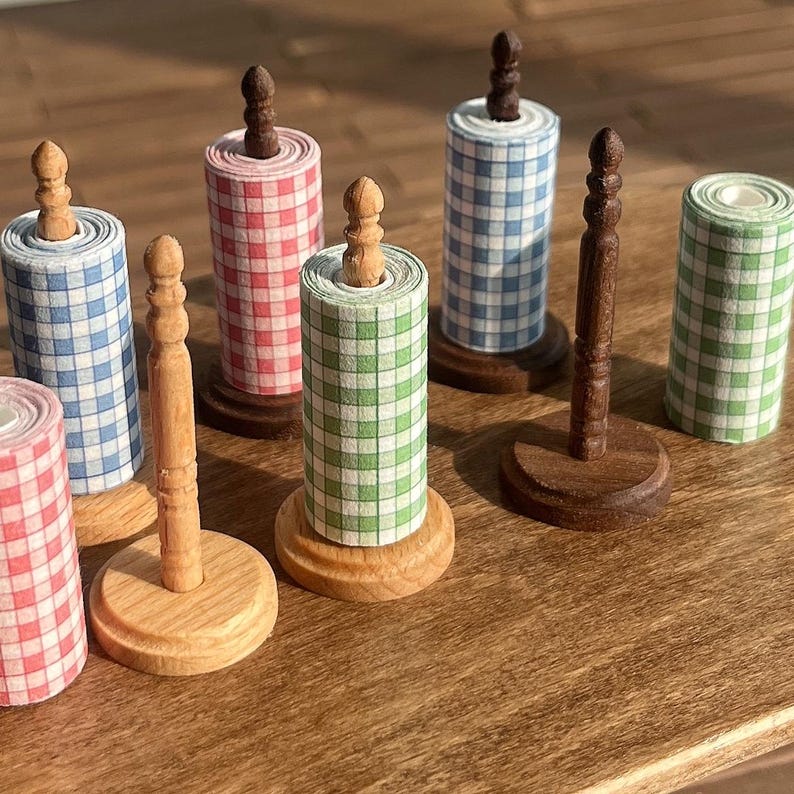 Ensemble de rouleaux de papier toilette miniatures à l'échelle 1:6 pour maison de poupée BJD Blythe GSC, accessoires et jouets