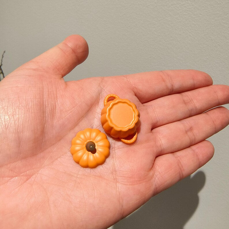 Ensemble de batterie de cuisine miniature à l'échelle 1:12, pot à citrouille, modèle BJD Blythe GSC, accessoires pour maison de poupée