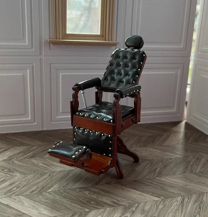 Armario de casa de muñecas en miniatura a escala 1:12, armario, piano tallado, silla suave, muebles en miniatura