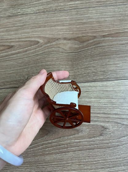 1:12 Scale European Style Miniature Dollhouse Furniture Set Carved Table Chair Computer Desk Office Scene Miniature Decor