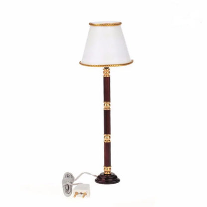 1:12 Scale Miniature Dollhouse Floor Lamp With Electric Wire Plug 12V Lighting Equipment