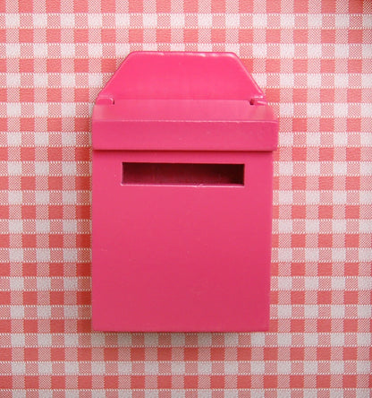 1:12 Scale Miniature Wooden Mailbox Fairy Door Accessories For Dollhouse Miniature Furniture