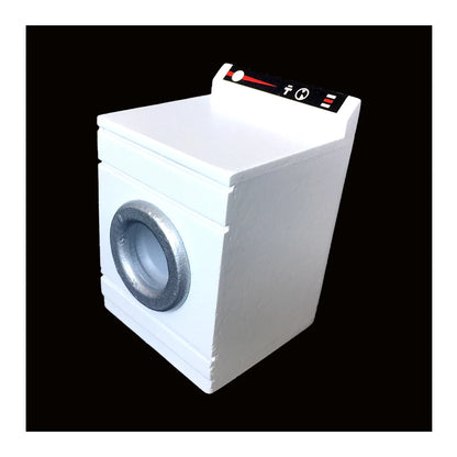 1:12 Scale Miniature Dollhouse Furniture White Washing Machine Wood Model