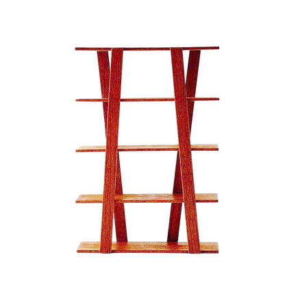 1:12 Scale Miniature Wooden Shelf Display Dollhouse Furniture For Doll House Accessories Toys Girls Boys Children