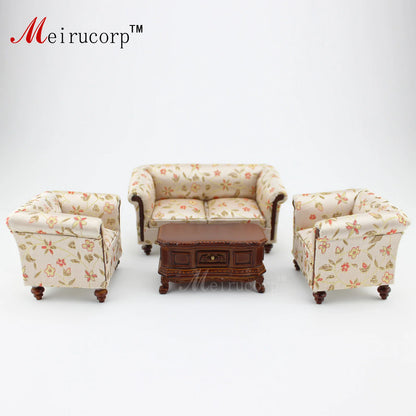 Muebles de casa de muñecas en miniatura a escala 1:12: elegante silla de salón