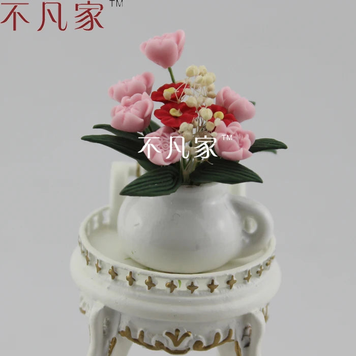 Accesorio para casa de muñecas en miniatura, colorido, de alta calidad, elegante y bien hecho, a escala 1:12.