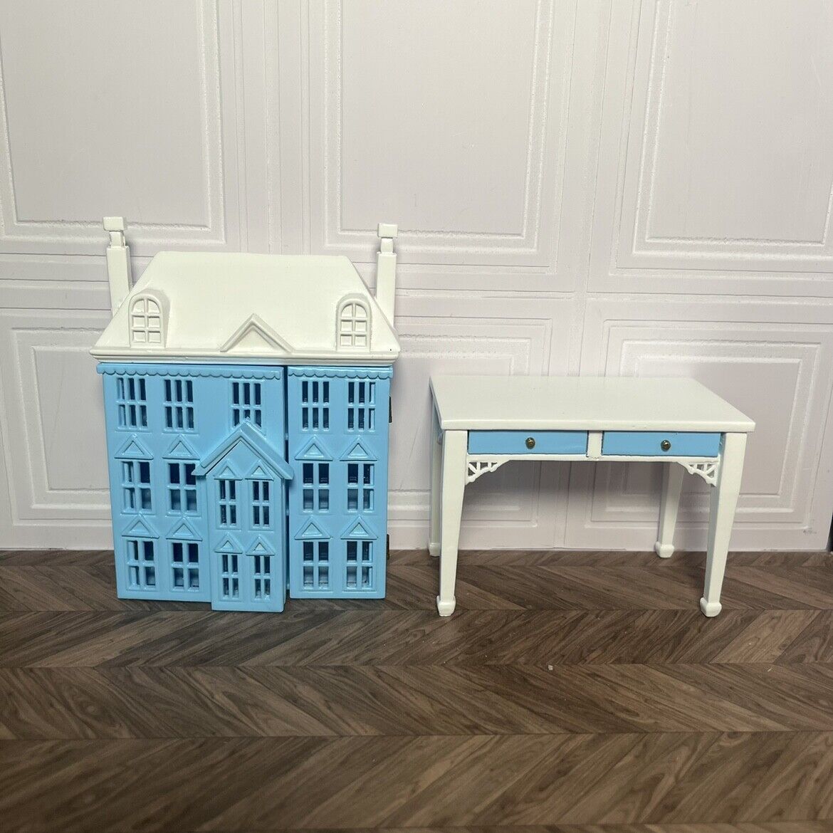 Casa de muñecas en miniatura, muebles para OB11, modelo de exhibición, muebles BJD hechos a mano