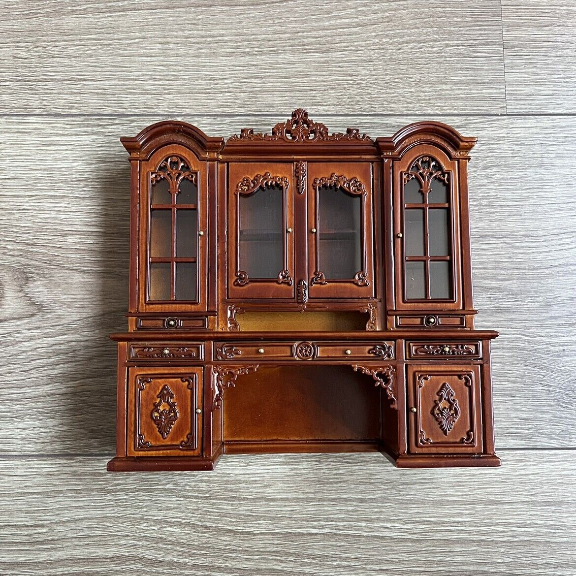 Muebles de casa de muñecas en miniatura, armario de mesa, armario para Blythe OB11 (1:12) 